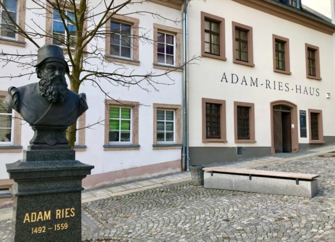 Adam-Ries-Haus in Annaberg-Buchholz (Erzgebirge, Sachsen)